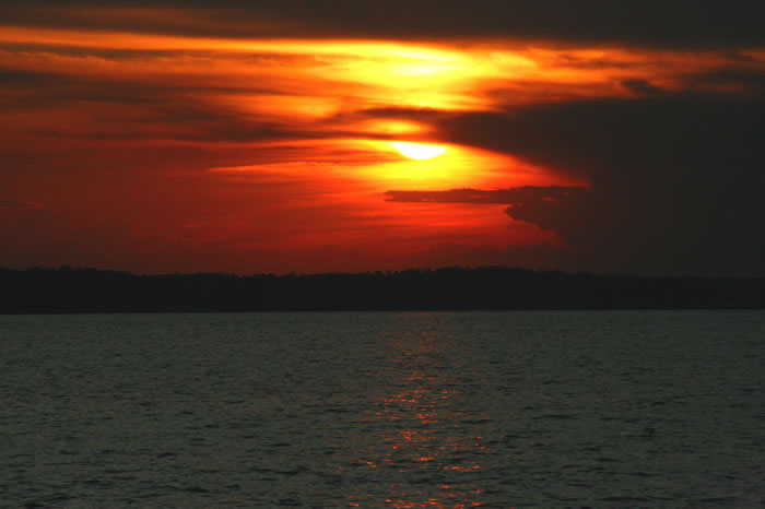 Sunset on Ky Lake